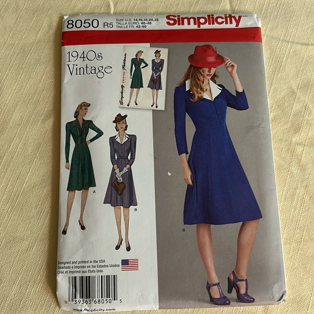 Simplicity Vintage pattern